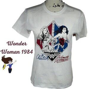 DC Comics Wonder Woman T Shirt Womens XS 1984 The Cheetah Graphic Tee